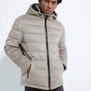zara man bubble jacket
